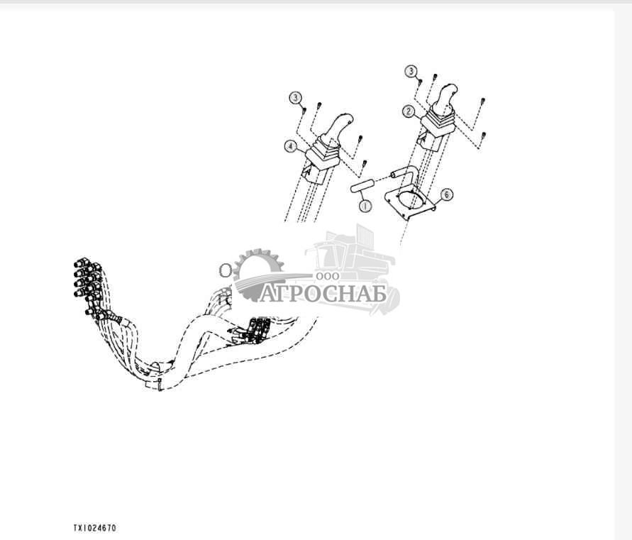 Joysticks (Feller Buncher) 